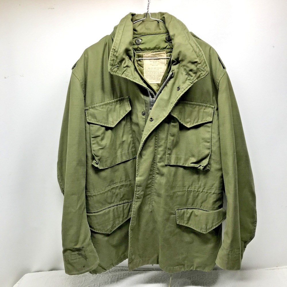 Vintage‎ US Army M65 Rotcho FIELD JACKET Ultra Force Liner MILITARY Coat Parka M